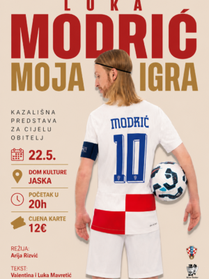 LUKA MODRIĆ: MOJA IGRA, 22.5., 20h