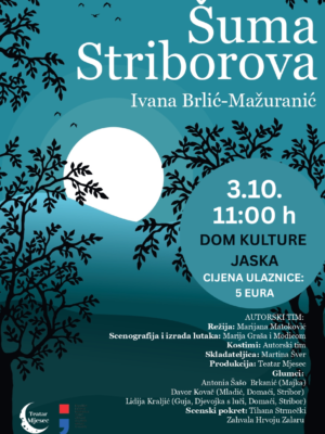 'ŠUMA STRIBOROVA' 3.10., 11h